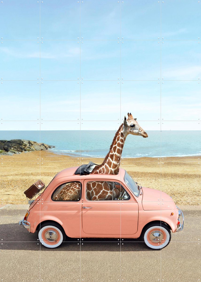 IXXI Italy, Paul Fuentes - 100 x 140 cm - Gratis ophangtool - Grote wanddecoratie en posters - Vintage, Speels, Pop art, Kleurrijk, Fotografie