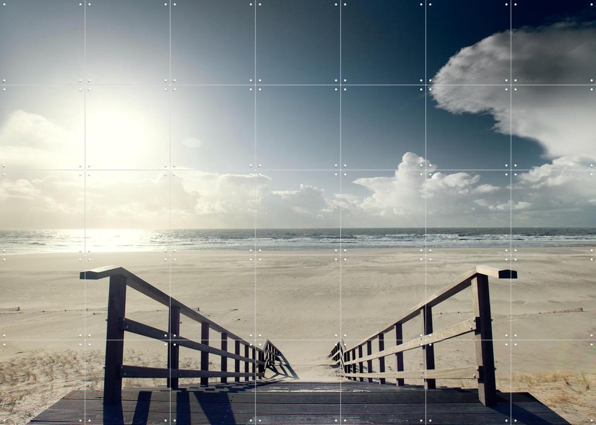 IXXI Exit, Claire Droppert - 140 x 100 cm - Gratis ophangtool - Grote wanddecoratie en posters - Naturalisme, Fotografie, Kleurrijk, Realisme