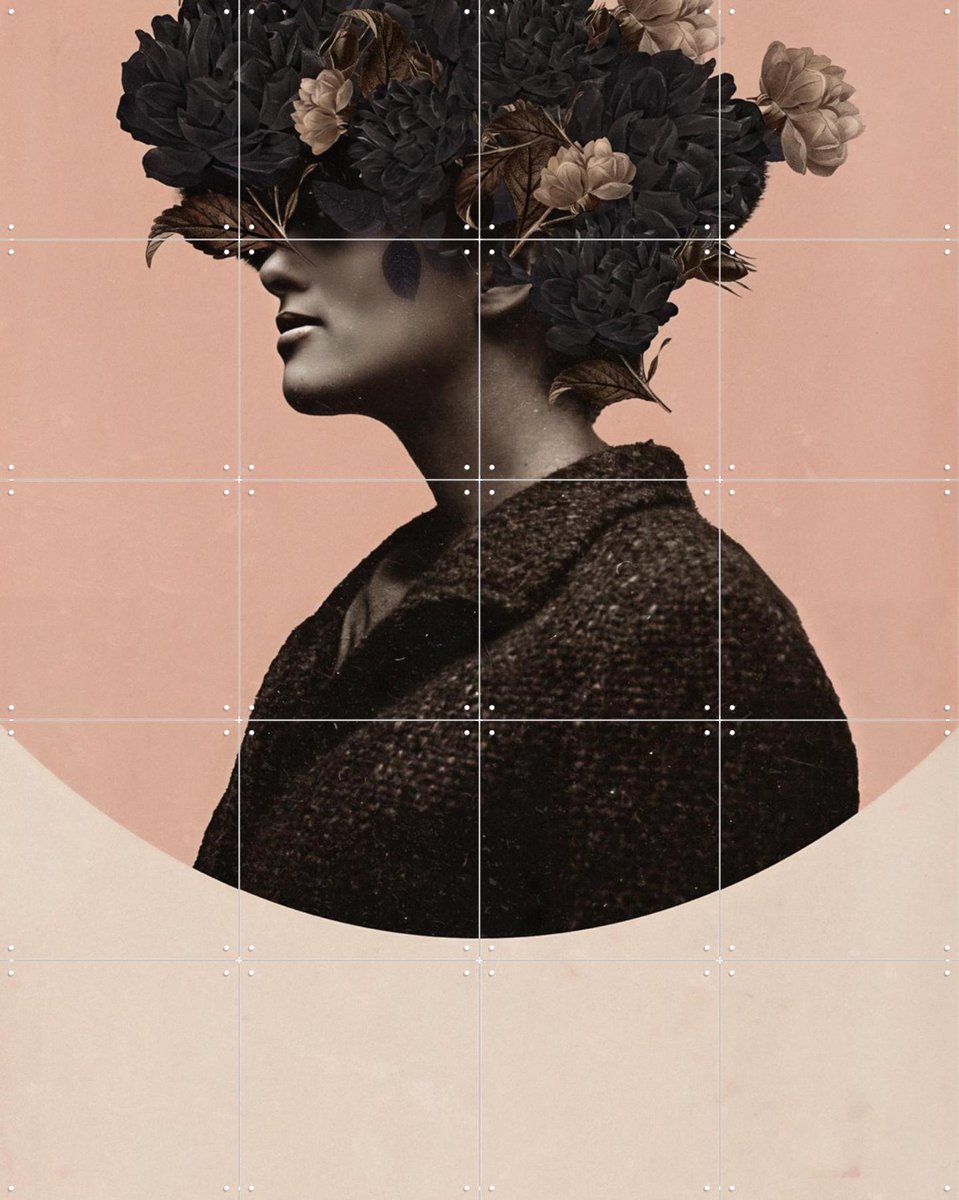 IXXI Well Forgotten, Frank Moth - 80 x 100 cm - Gratis ophangtool - Grote wanddecoratie en posters - Grafisch Ontwerp, Fotografie, Surrealisme