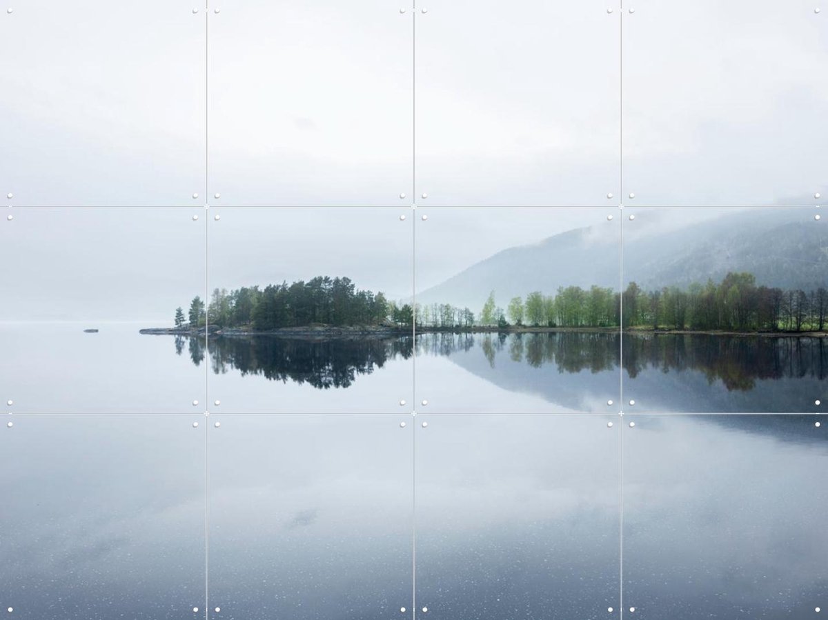 IXXI Scandinavian Silence, Claire Droppert - 80 x 60 cm - Gratis ophangtool - Grote wanddecoratie en posters - Naturalisme, Minimalisme, Fotografie