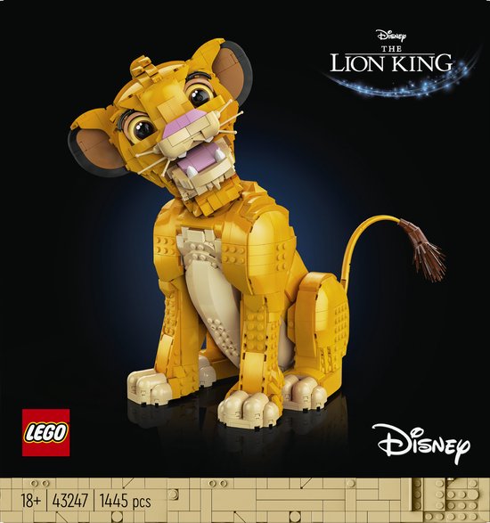 LEGO Disney Jonge Simba de Leeuwenkoning - 43247