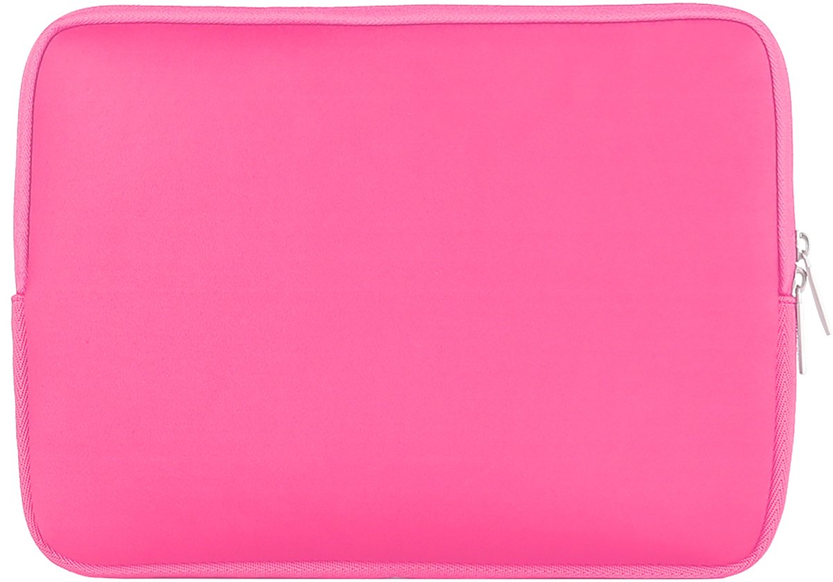 Pomologic Neoprene sleeve MacBook Pro/Air/Neo 13 – Ontworpen voor MacBook Pro 13 inch en MacBook Air 13 inch M1/M2/M3/M4 – Gemaakt van hoogwaardig neopreen materiaal – Afmetingen: 24,4 × 33,1 × 2,7 cm - Roze