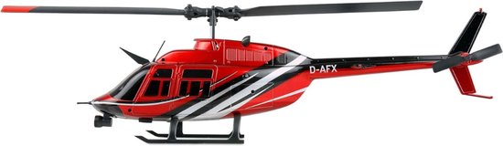 SCH® RC Helicopter - RC - Rood - 32cm x 5cm x 11cm