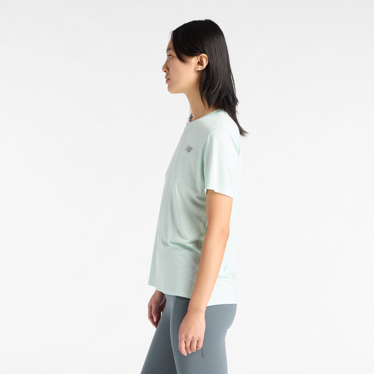 New Balance Sports Essentials T-Shirt Dames Sportshirt Cosmic Jade