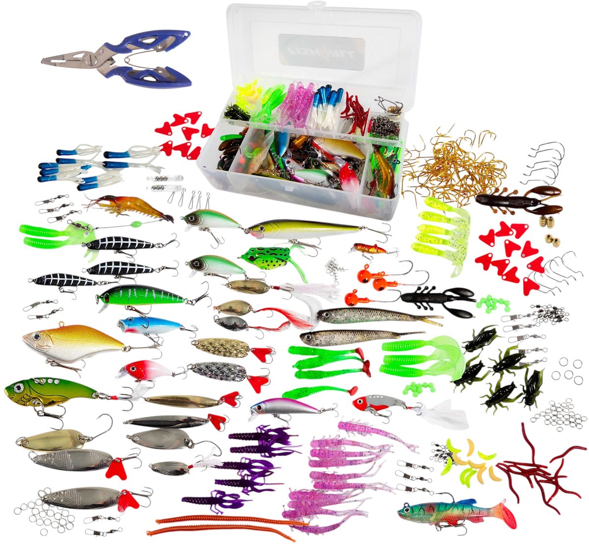 Fish4All Multi Lure Box (300pcs) - Kunstaas Set