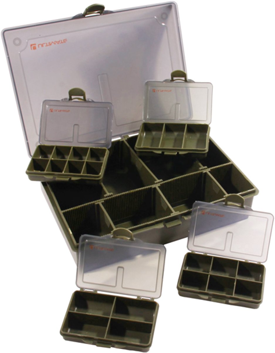 Ultimate Medium Adventure Tacklebox inclusief 4 Bit Boxes - Tackle Box