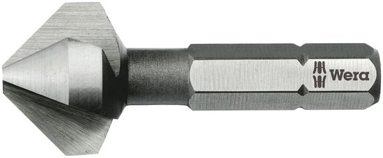 Ontbraamgereedschap Met Verzinkboor – Handruimer Voor Gaten Tot 16,5 Mm, 90° Blad, Scherp M2 Snelstaal, Ergonomische Handgreep
