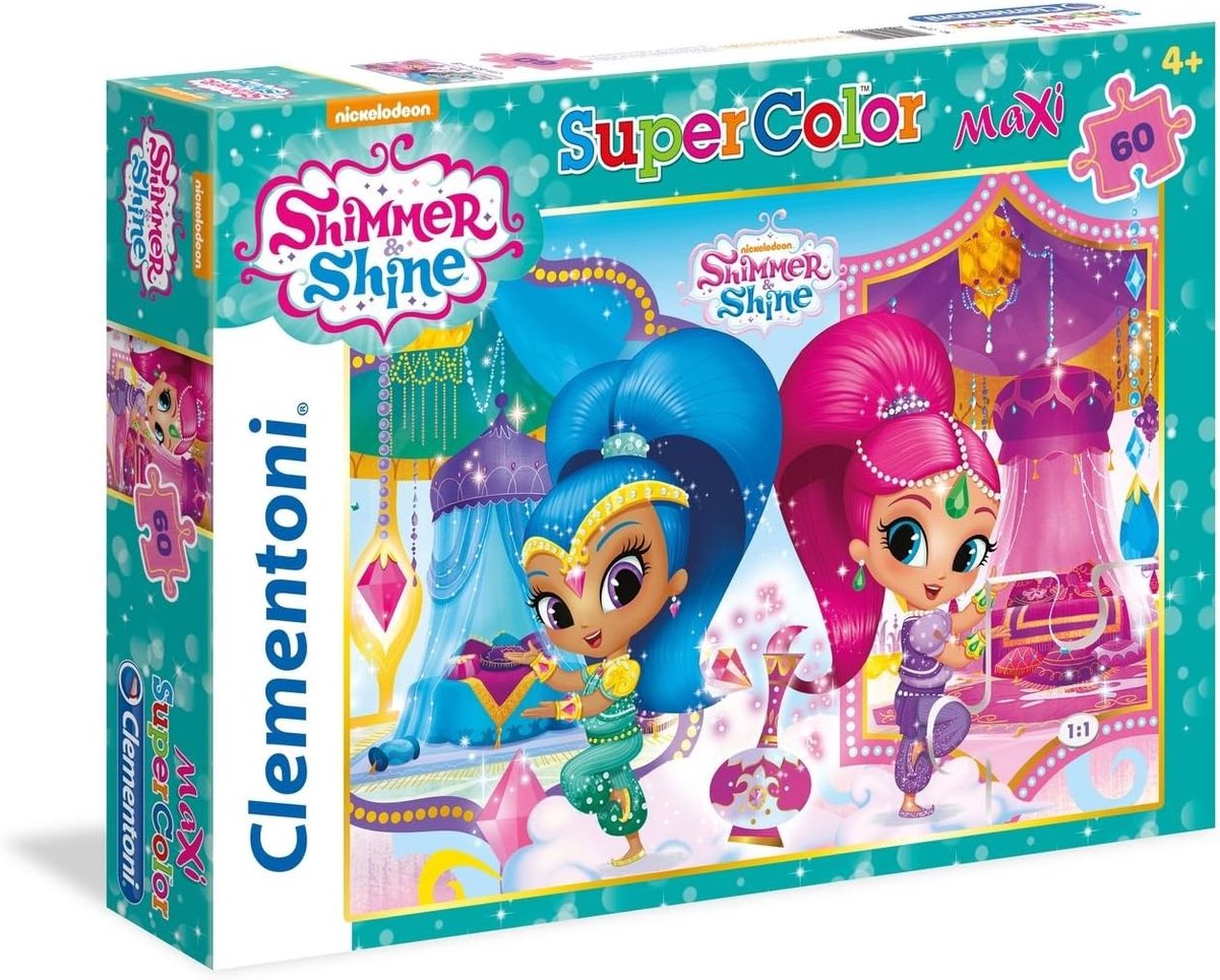 Maxi Puzzel - Kinderspel - Creatief Spelen - Grote Stukken - 68 x 48 cm - Multicolor