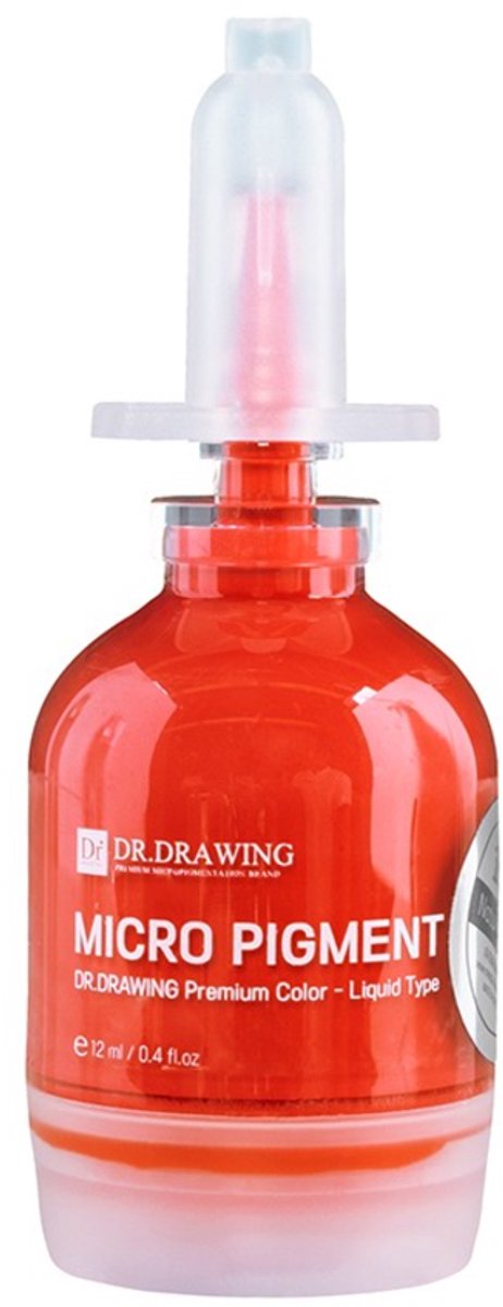 Dr. Drawing Micro Pigment Scarlet Red / Micro Pigment voor permanente make-up Scarlet Red 12 ml