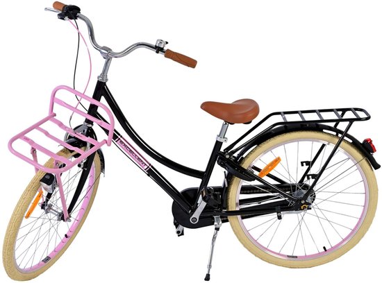 Volare Excellent Kinderfiets - Meisjes - 24 inch - Zwart - 3 Versnellingen van Volare — afbeelding 3