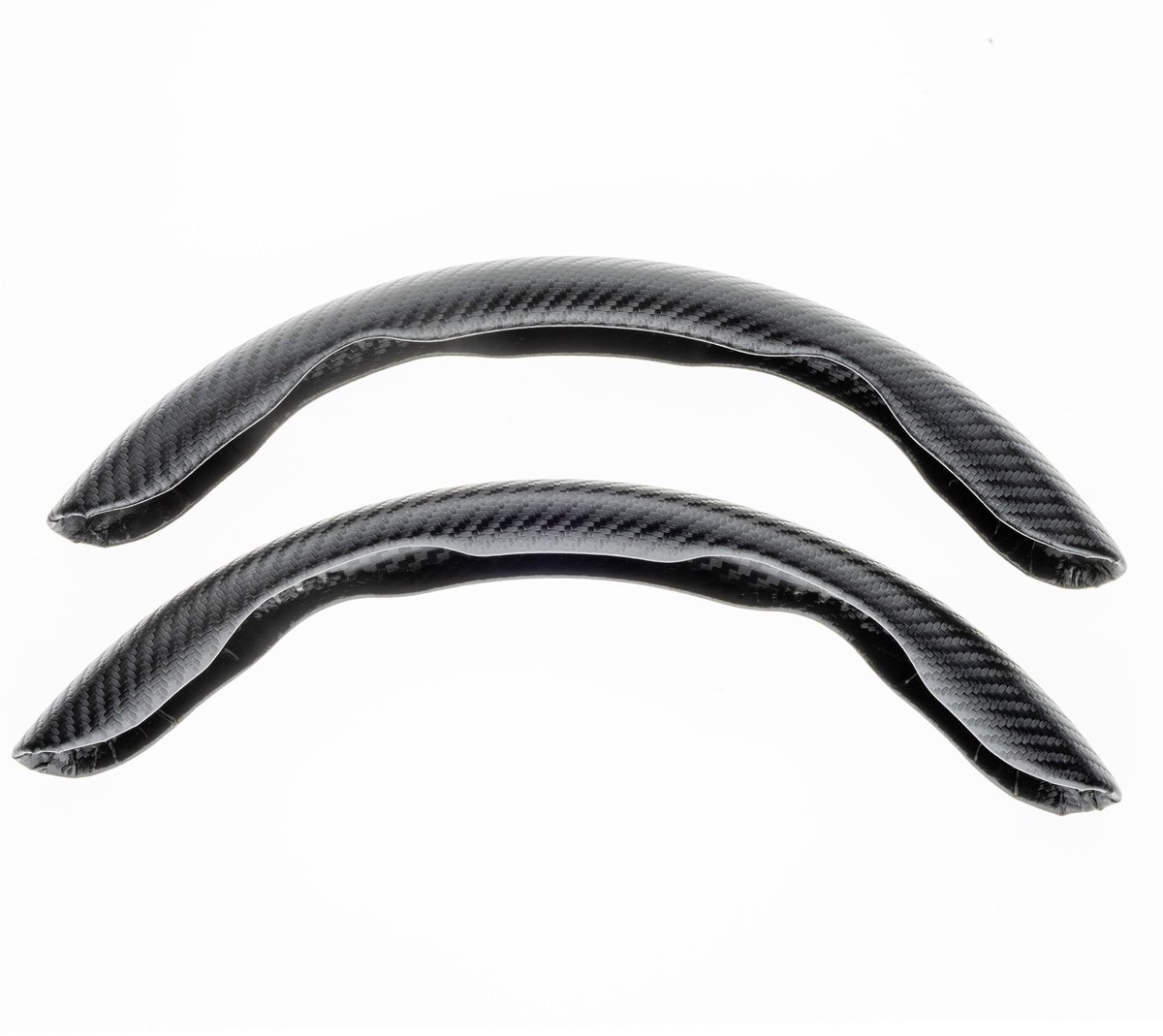 Sportieve Stuurwiel Pads Carbon – Gripverhogers voor Stuurwiel 36-38 cm (Set van 2)