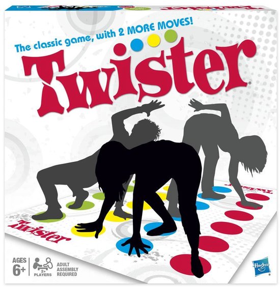 Twister - Partyspel - Gezelschapsspel - Hasbro Gaming Classic