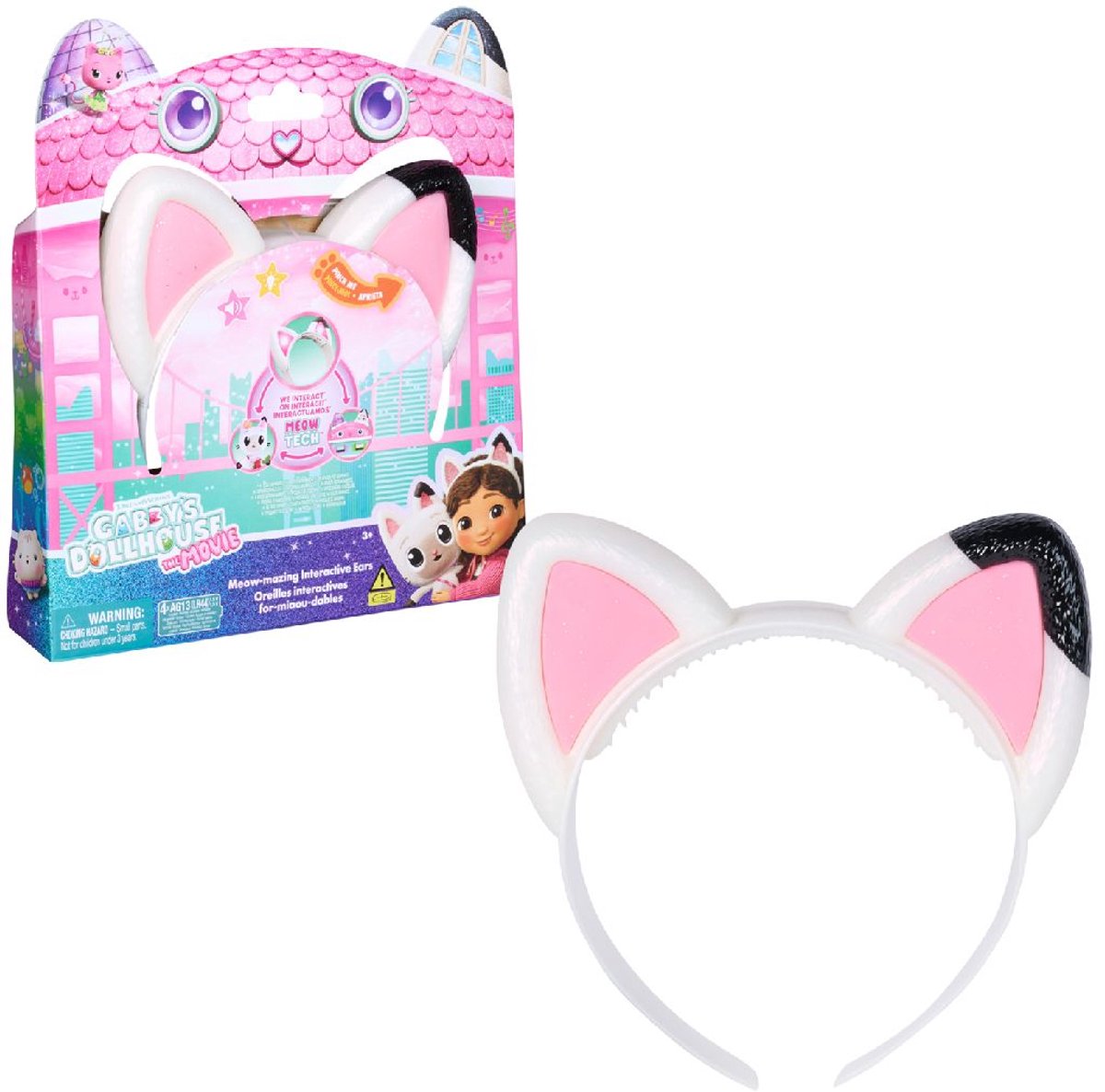 Gabby’s Poppenhuis De Film – Interactieve Kattenoren Haarband — afbeelding 7