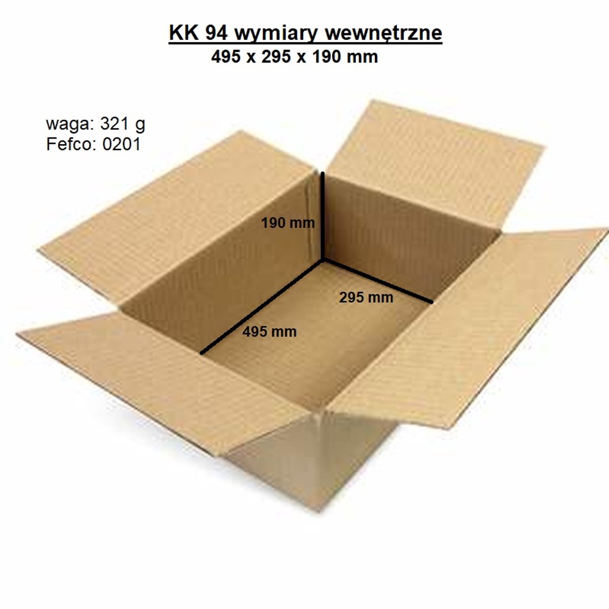 Verzenddoos Karton - Kartonnen Doos 80x20x14cm - 10 stuks
