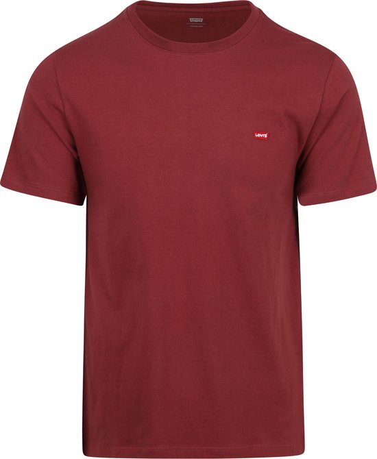 T-shirt Levi's Original Oxblood Rouge - Taille XL - Homme - T-shirts Casual