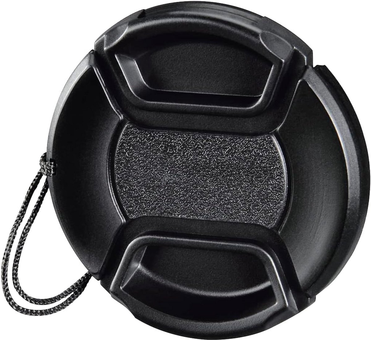 Lensdop - Camera Afdekking - Lens Beschermen - Snap Systeem - 55 mm - Zwart
