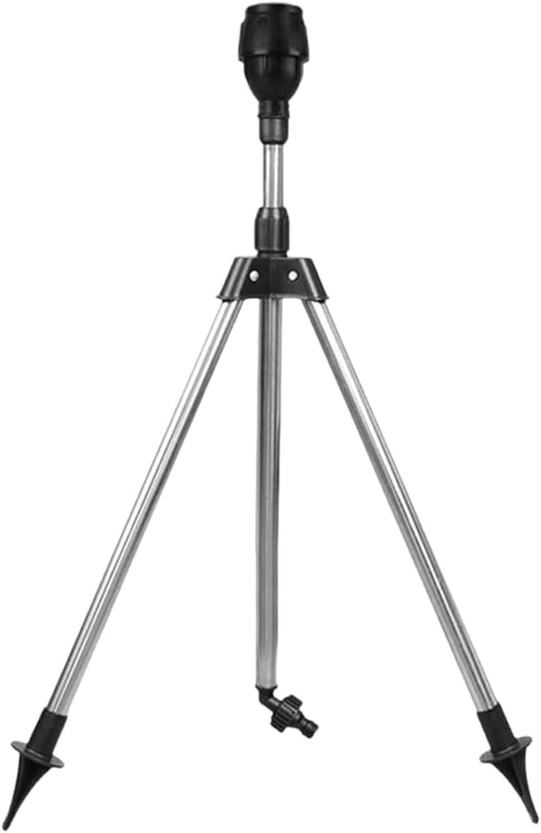 Driepoot Sproeier - Tuinsproeier - Gazon Water Geven - 360 Graden Rotatie - 537 cm - Metaal