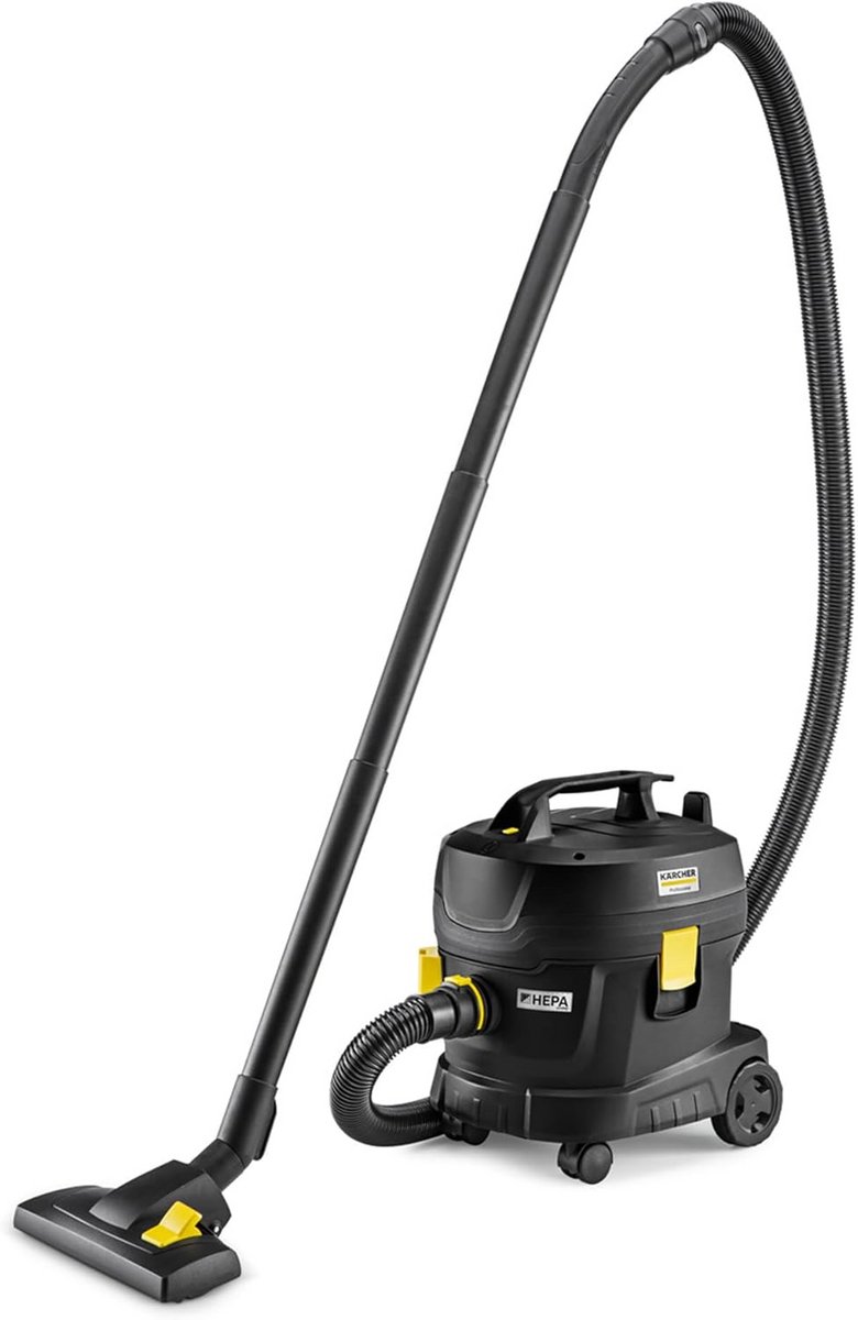 Professionele Stofzuiger - Droogzuiger HEPA - Hygiënisch Reinigen - Gemaakt met gerecycled materiaal - 11 Liter Tank - Antraciet
