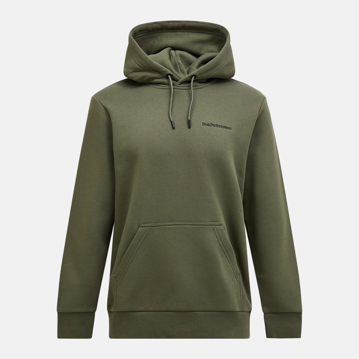 PEAK PERFORMANCE ORIGINAL SMALL LOGO HOOD MEN Pine needle-L