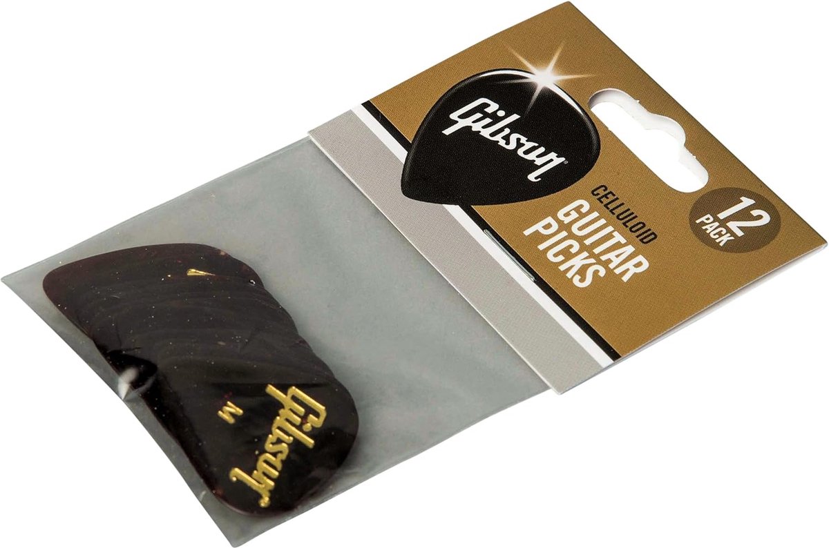 Gitaar Plectrums - Plekters Picks - Muziek Maken - Extra Dik Materiaal - Heavy - Schildpad