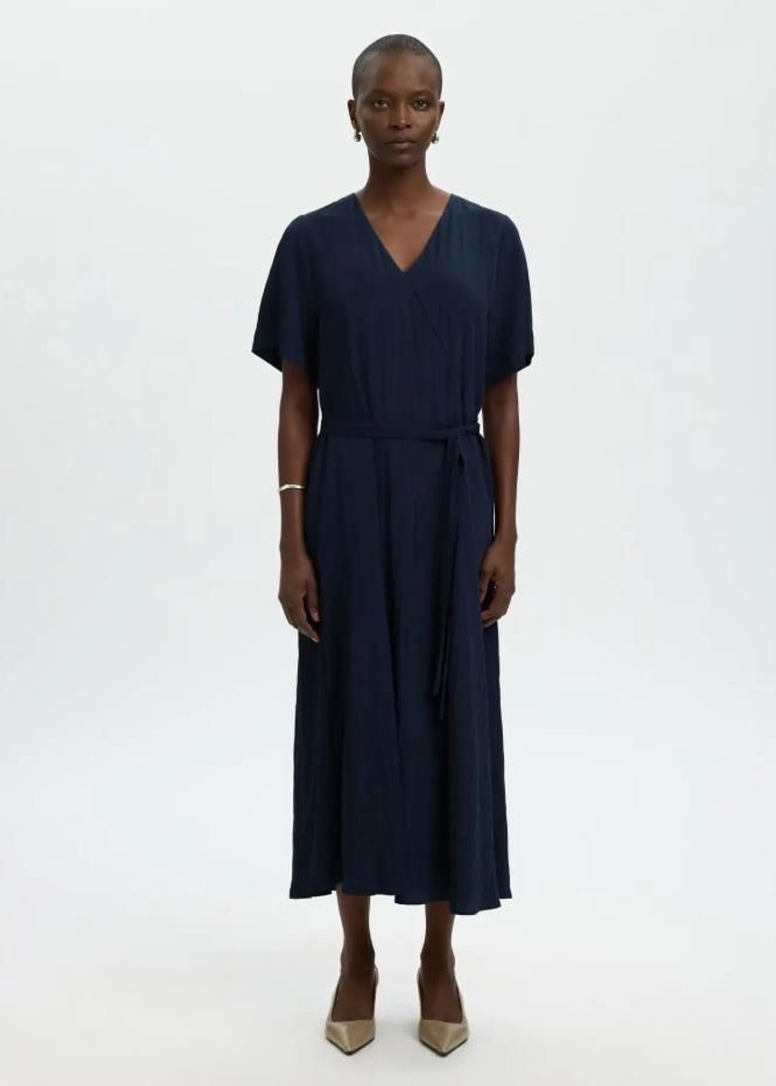 SLF Iona Regular 2/4 Ankle Dress Dark Sapphire