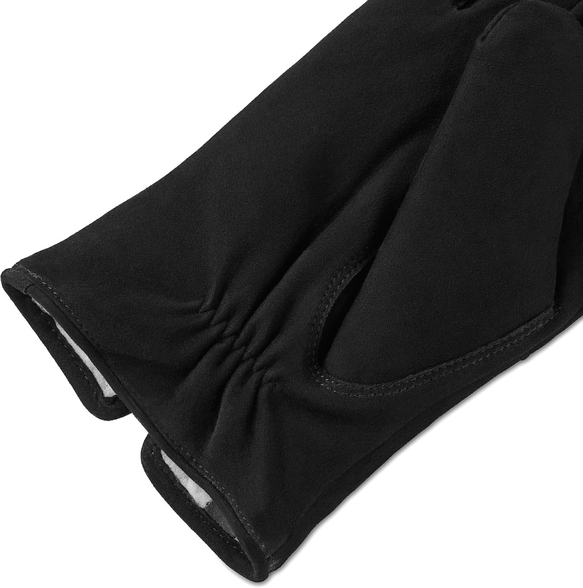 Hiems | Zwarte Suède Leren Handschoenen