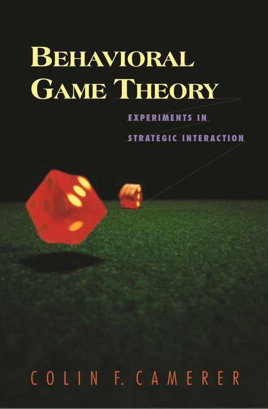 Behavioral Game Theory - cover