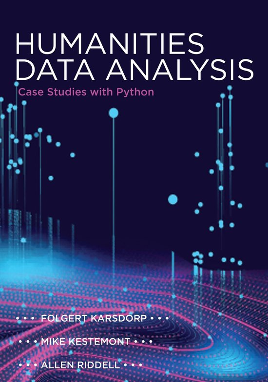 Humanities Data Analysis – Case Studies with Python - cover