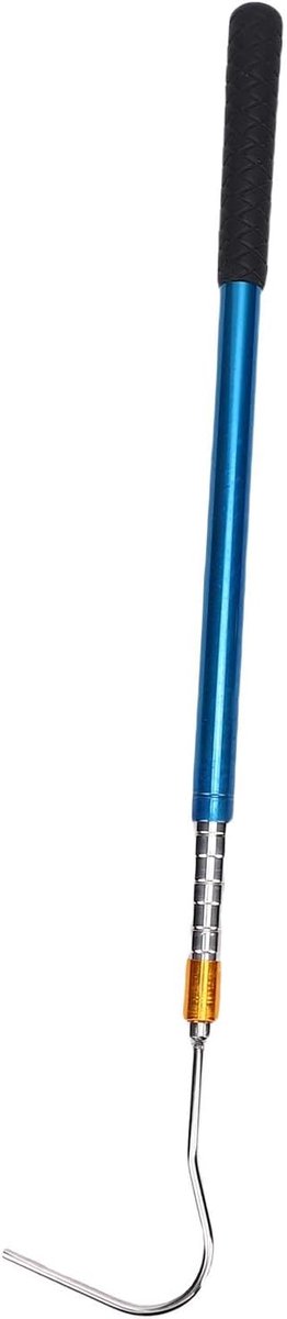 Telescopische Ladderhaak - Uittrekbare Hulp - Zolder Toegang - Verstelbare Lengte - Tot 159 cm - Zwart