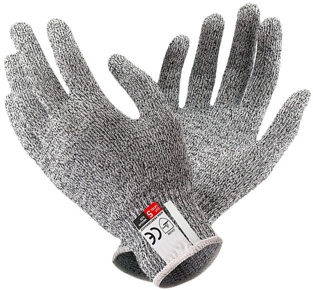 L-Bescherm Uw Handen met Grade 5 Snijbestendige Handschoenen - Ideaal voor de Keuken, Tuinders en Meer - Gemaakt van Hoge Kwaliteit HPPE voor Maximale Bescherming - Krasbestendig en Glas Snijden Veiligheid -- Belle's products