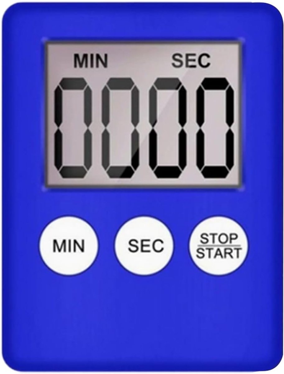 Kookwekker LED - Keuken Timer - Tijdsbeheer - Magnetisch Display - 5.5 x 1 cm