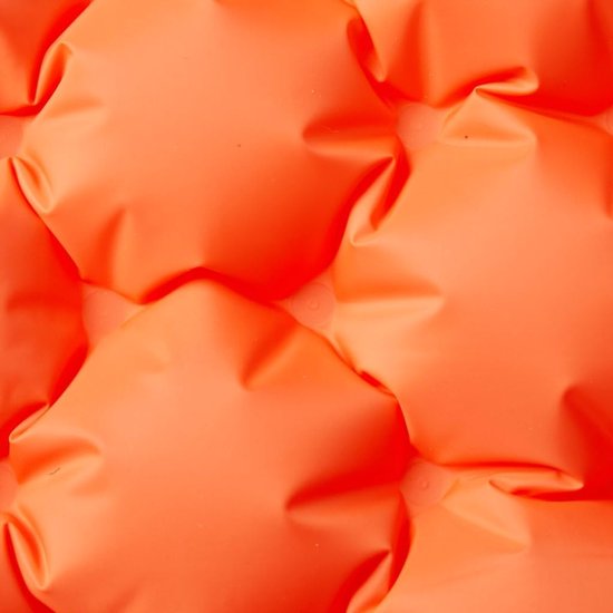 Zelfopblaasbaar Matras - Luchtbed Dubbel - Kamperen Outdoor - Inclusief Kussen - Waterdicht Duurzaam - Oranje — afbeelding 3