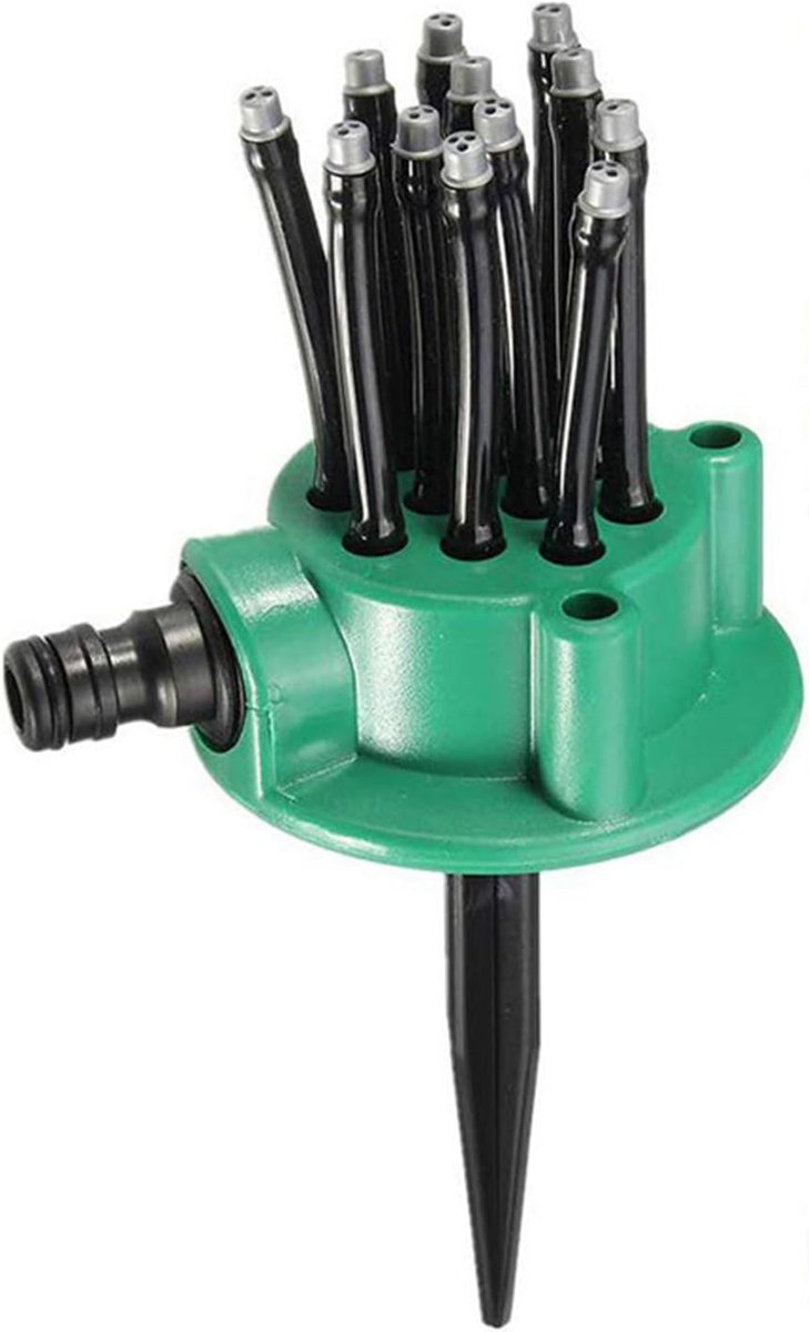Gazon Sproeier - Verstelbare Sprinkler - Gazon Bewateren - 360 Graden Draaibaar - 9 x 10 cm