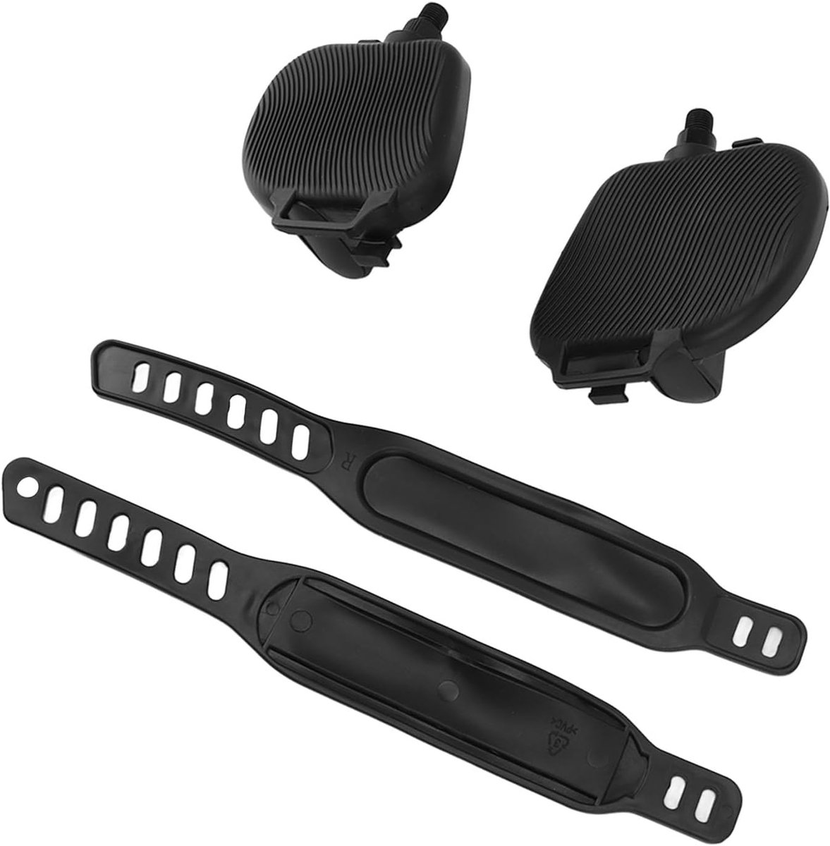Hometrainer pedalen - Fitness fiets onderdelen - Indoor training - Antislip patroon - 1/2 inch draad