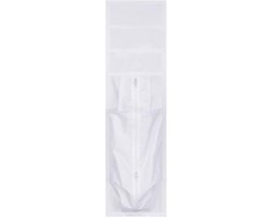 Raamafdichtingskit voor draagbare airco, universeel, flexibel, 92×25 cm, wit, sluit warmte en insecten buiten