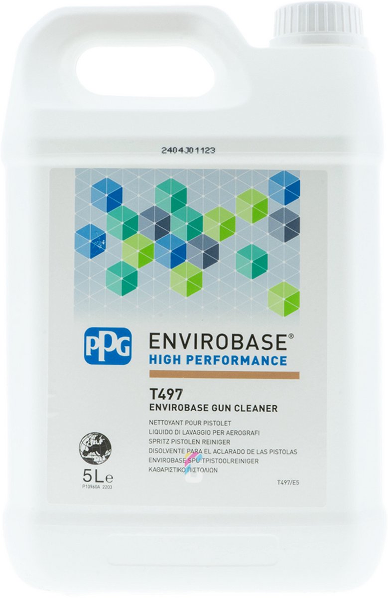 PPG T497 Gun Cleaner 5 liter