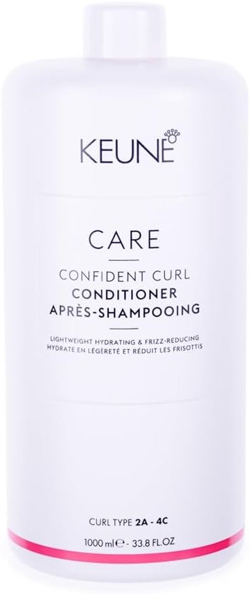 Conditioner - Haarverzorging Balsem - Krullend Haar - Grote Inhoud - 1000ml