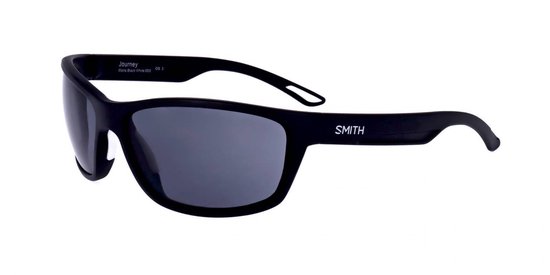 Smith Zonnebril Journey Unisex Zwart van Merkloos — afbeelding 2