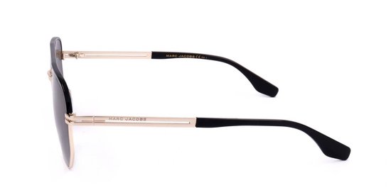 Marc Jacobs Zonnebril 469/s Heren Cat. 3 Vierkant Zwart/goud van Marc Jacobs — afbeelding 3
