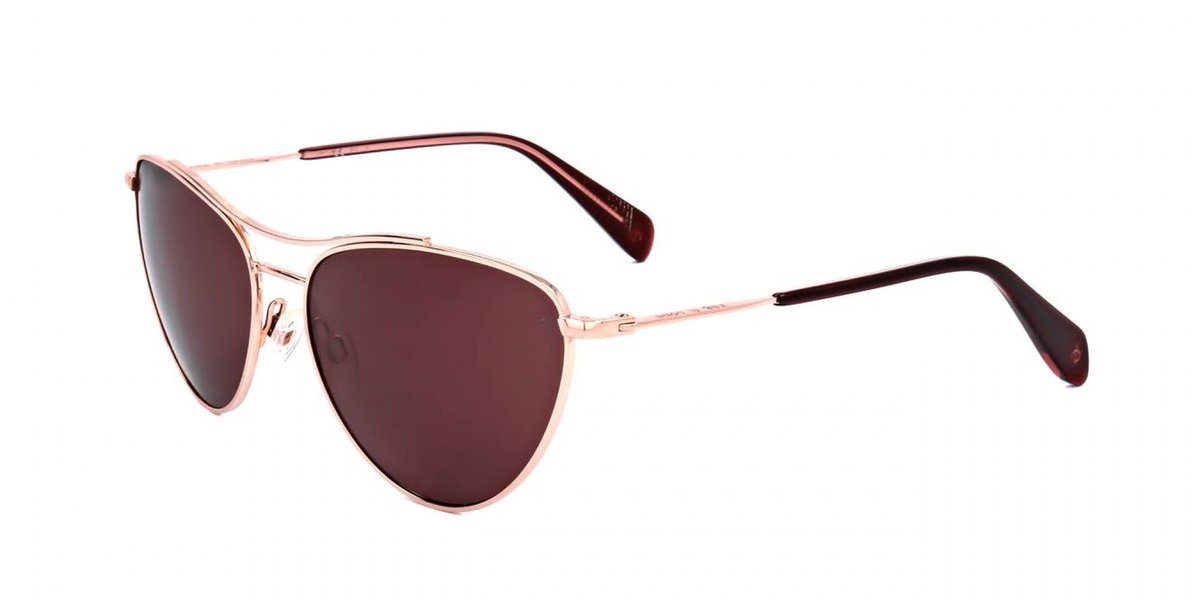 Rag & Bone RNB1065/G/S Red gold 58/16/140 WOMAN Zonnebrillen