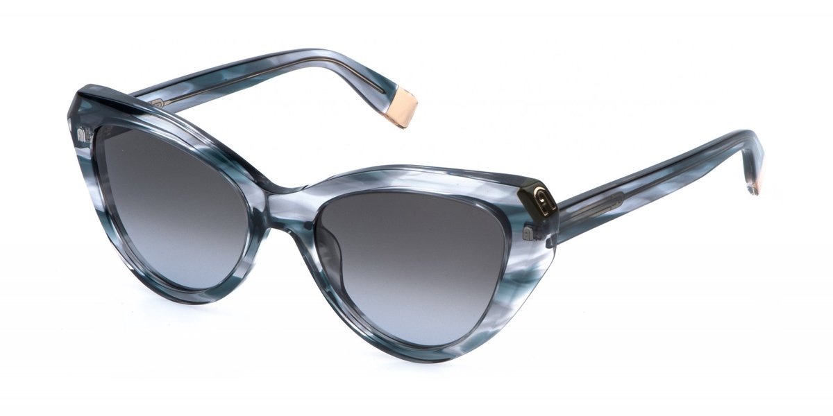 Furla SFU977V Azzurro striato/grigio 54/19/140 WOMAN Zonnebrillen