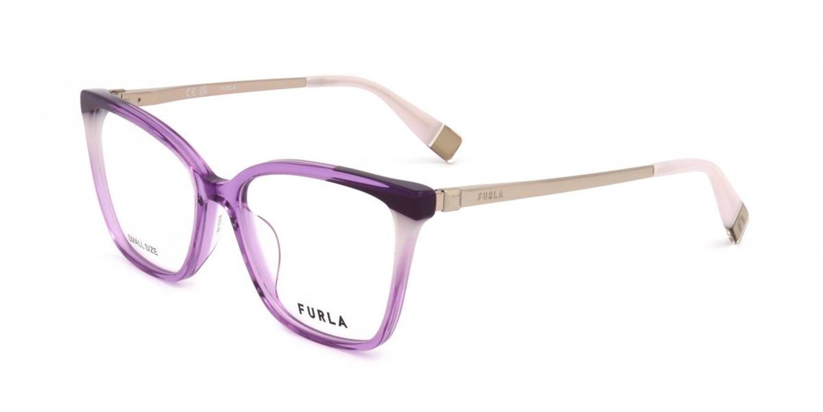 Furla VFU723V Shiny transparent violet 55/16/135 WOMAN Brilmonturen