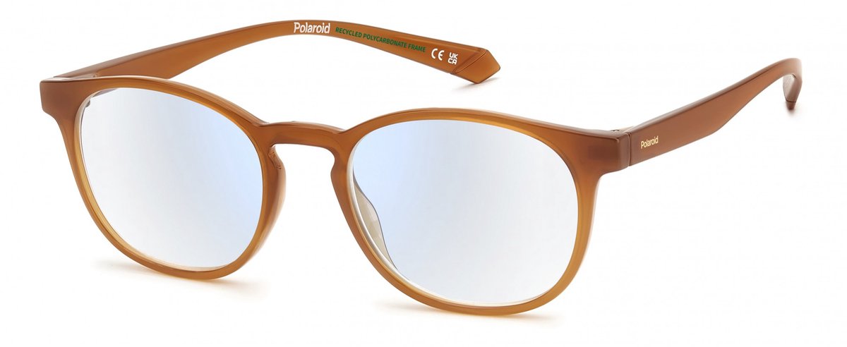 Polaroid PLD 0037/R/BB Ochre 51/19/155 UNISEX + 1.0 Leesbril