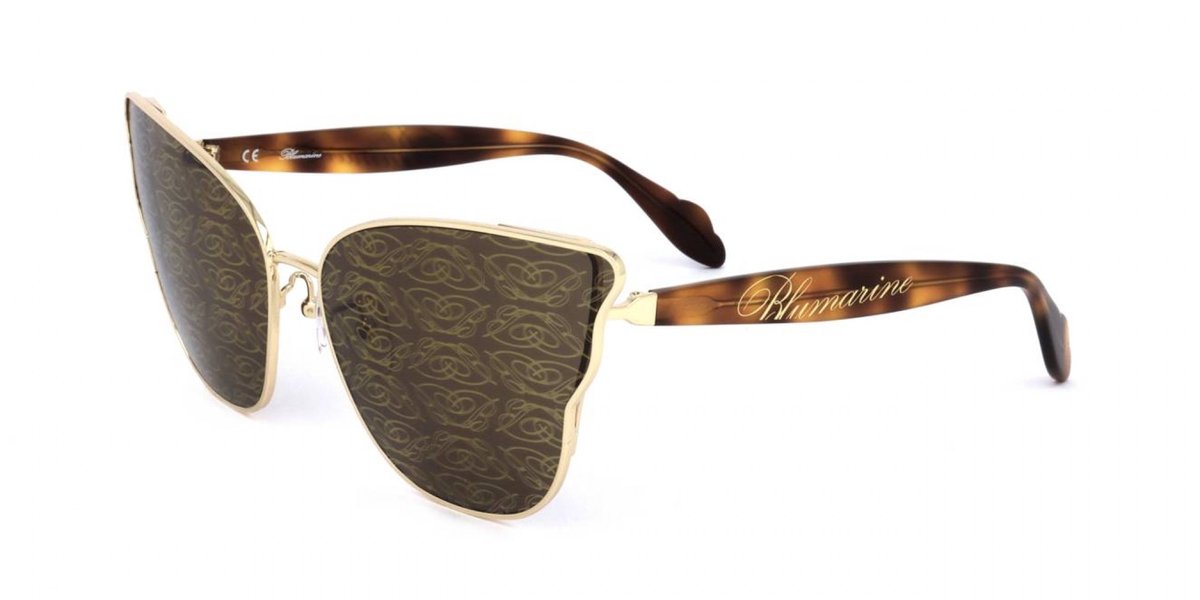 Blumarine SBM158 Oro rose lucido totale 68/16/135 WOMAN Zonnebrillen