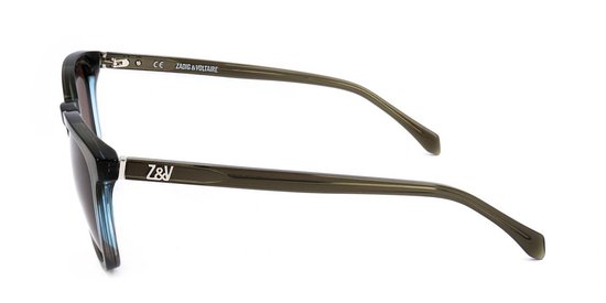 Zadig & Voltaire SZV283 GREEN GRAD. AZURE 51/20/140 UNISEX Zonnebrillen van Merkloos — afbeelding 3