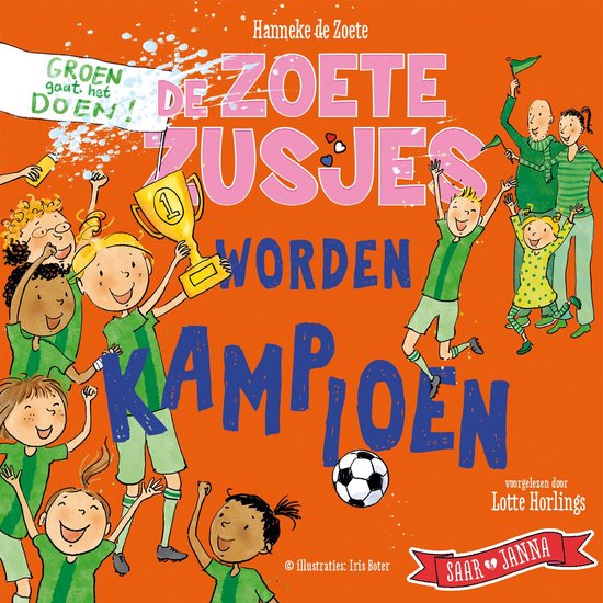 De Zoete Zusjes worden kampioen (hoorspel) - cover