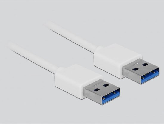 Externe USB Hub - Poorten Uitbreider - Extra Aansluitingen - Bevestigingsmogelijkheid - Zilver — afbeelding 3