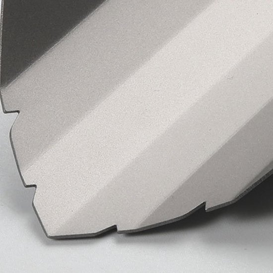 Tuinhandschep - Metaal plantgereedschap - Planten verpotten - Roestvrij titanium - Compact formaat — afbeelding 4