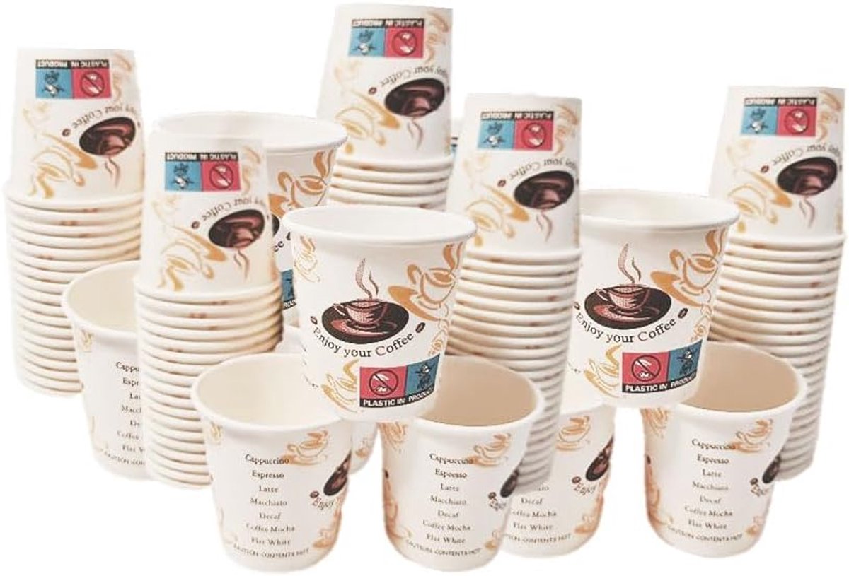 Espressobeker - Koffiebeker To Go - Snelle Koffie - Hoge Kwaliteit - 100 ml