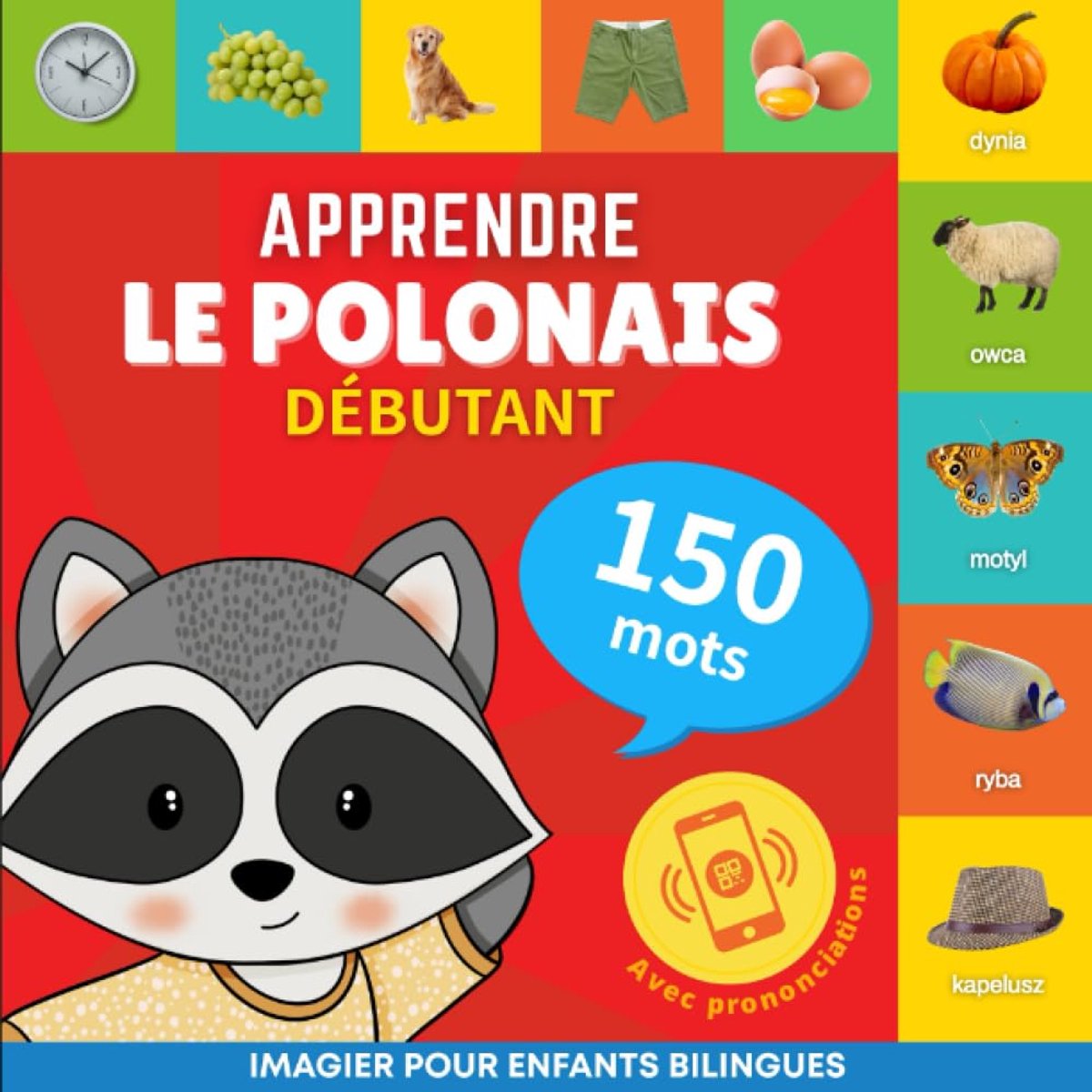 Pools Leren - Woordenboek Kinderen - Taal Ontdekken - 150 Woorden Met Klank - 21.59 x 21.59 cm